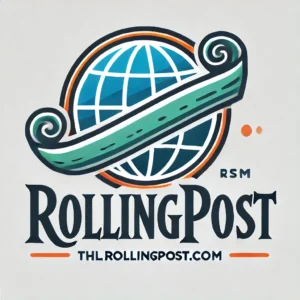 Rolling.com post logo Premium Domain for Sale: www.rollingpost.com